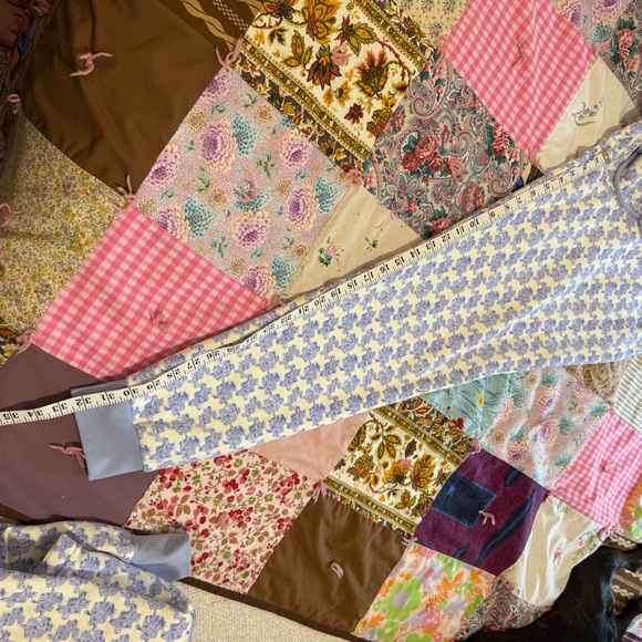 2 Piece Blue and White Pajamagram Fleece Pajamas medium - Picture 13 of 13